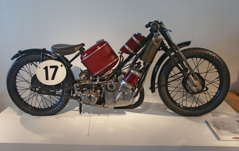 1923 Scott Sprint Special motorcycle