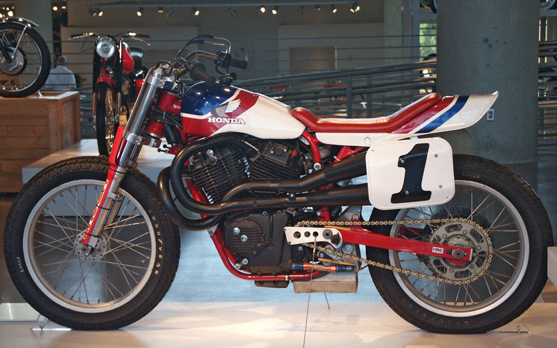 Bubba Shobert's 1984 Honda RS750D flat track motorcycle