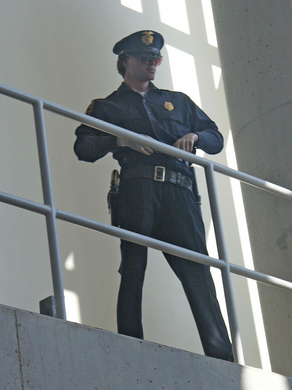 Barber Vintage Motorsports Museum mannequin guard