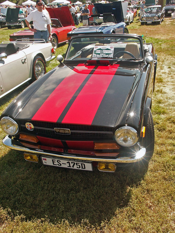 Triumph TR6 sports car