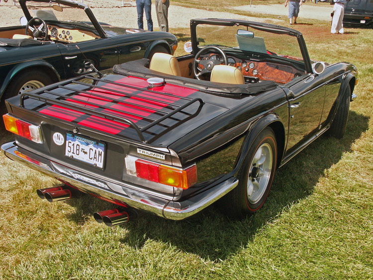 Triumph TR6 sports car