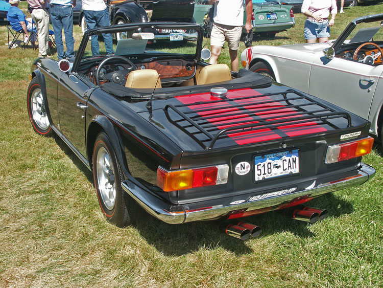 Triumph TR6 sports car