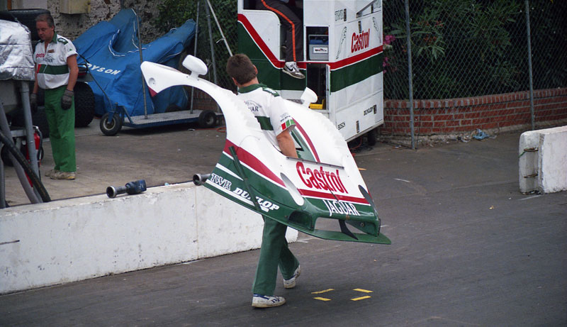 Jaguar XJR-9 race car