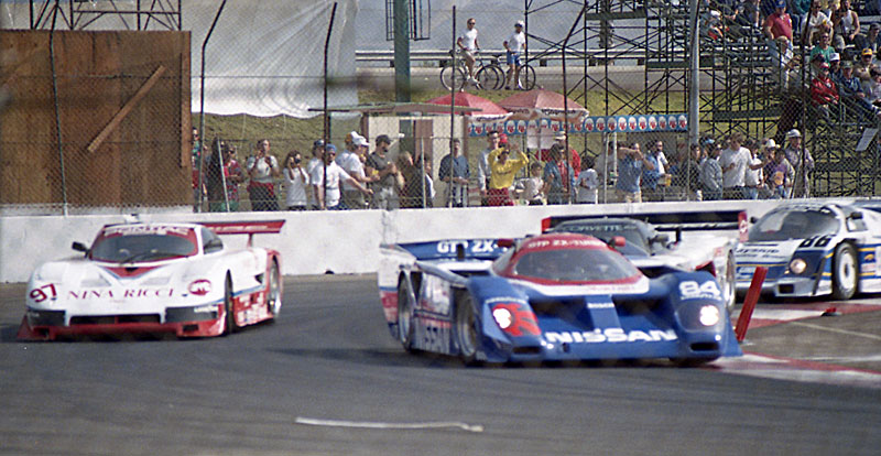 Derek Daly Nissan GTP race car