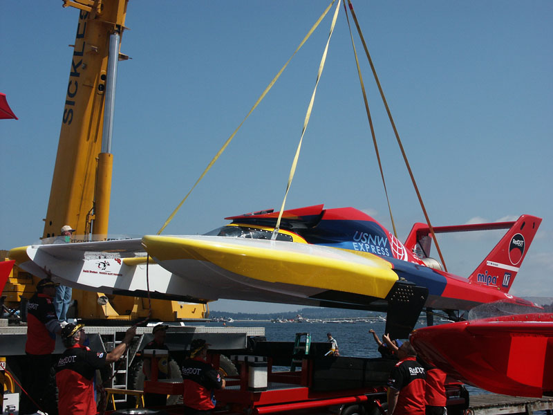 U-17 unlimited hydroplane Kip Brown