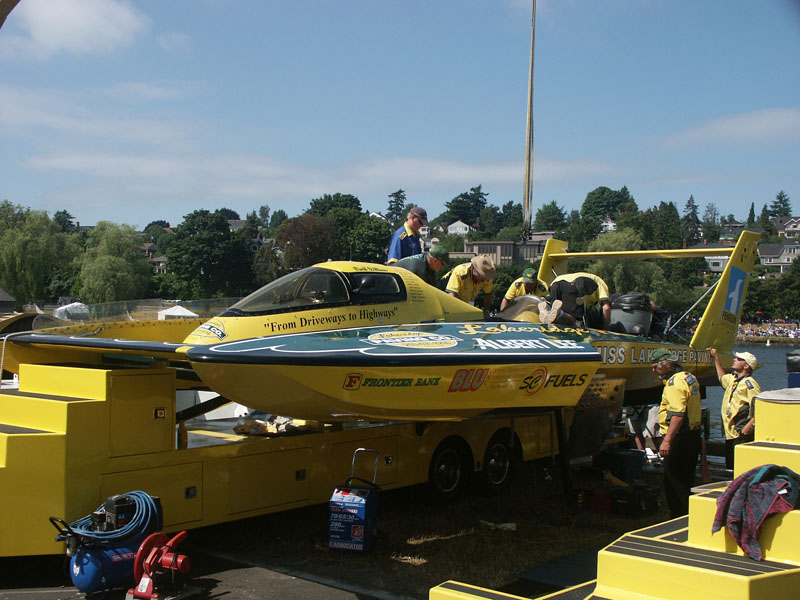 U-48 Albert Lee unlimited hydroplane