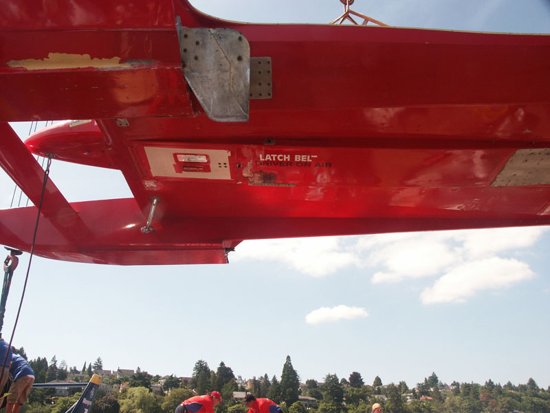 Unlimited light hydroplane underside