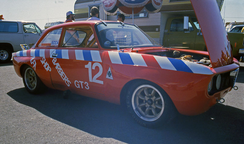 Alfa Romeo GTA Junior GT3 race car