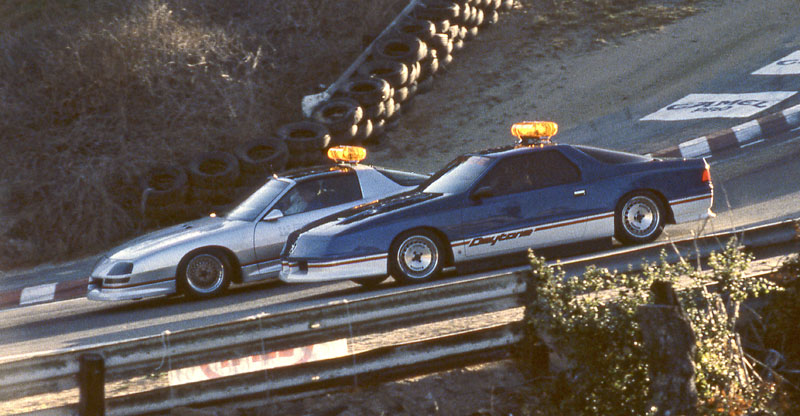 PPG Pace Cars Chevy Camaro Dodge Daytona