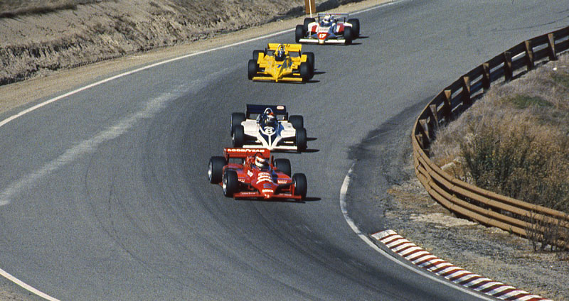 Bobby Rahal Kevin Cogan Al Unser Sr Jr