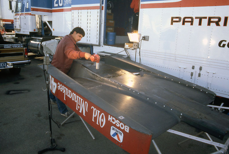 March 84C Indy car undertray