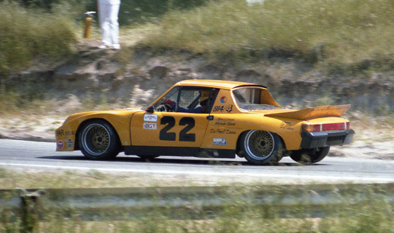 Wayne Baker Porsche 914 race car