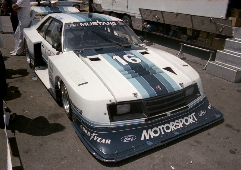 Klaus Ludwig Zakspeed Roush Mustang race car