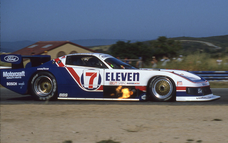 Ford Mustang GTP race car Klaus Ludwig