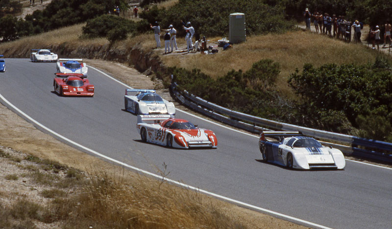 Randy Lanier Kenper Miller Sarel van der Merwe March race cars