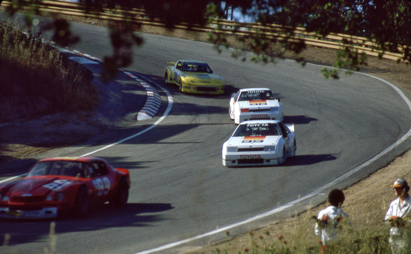 Jim Adams Chris Cord AAR Toyota Celica race car