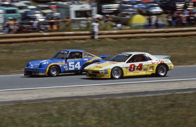 Gary Auberlen Porsche 911 Clay Young Pontiac Fiero race cars