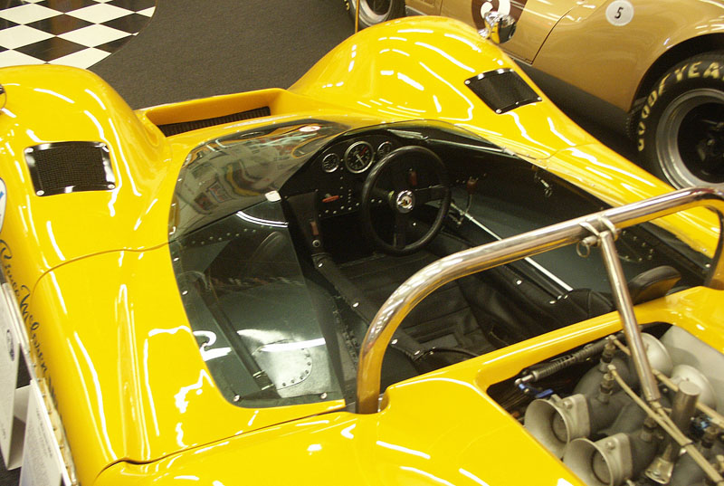 McLaren M6A cockpit