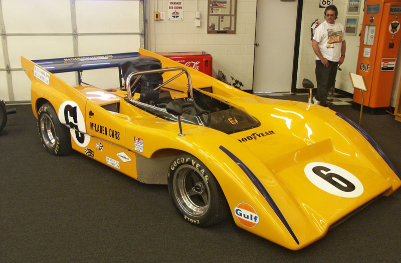 McLaren M8D Can-Am race car