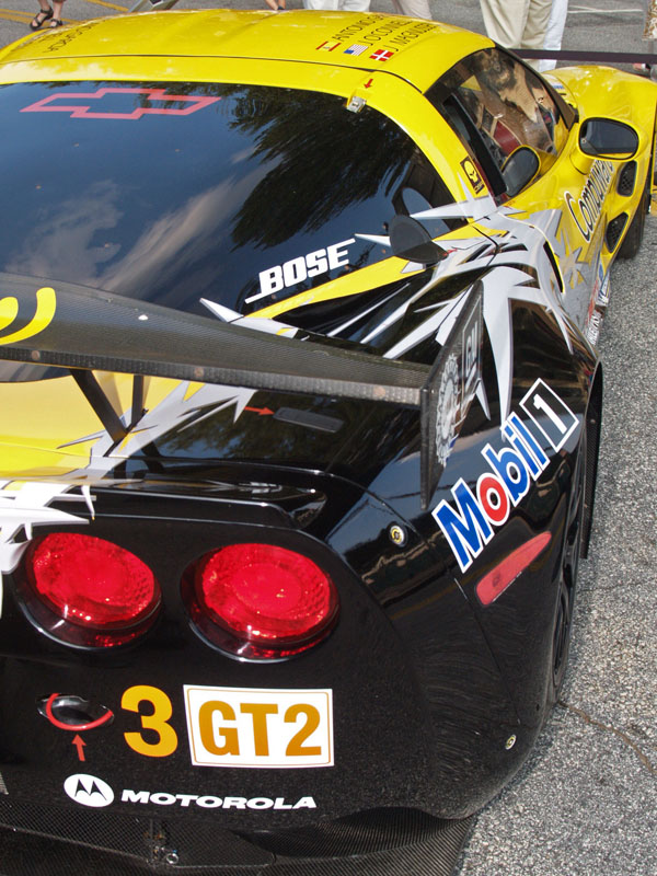 Chevy Corvette C6R American Le Mans Series racing car