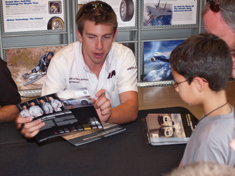 BMW racing driver Tommy Milner