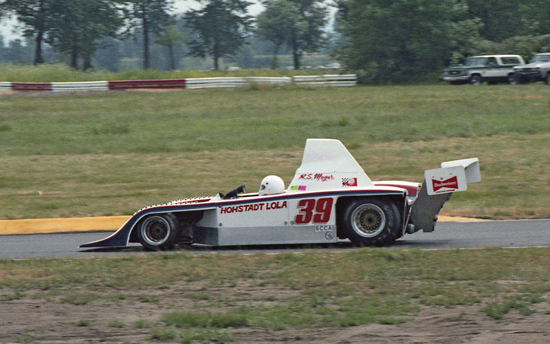 Robert Meyer Lola T333CS Frissbee Can-Am race car