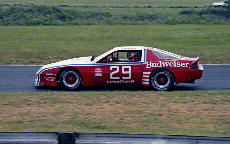 David Hobbs Chevrolet Camaro race car