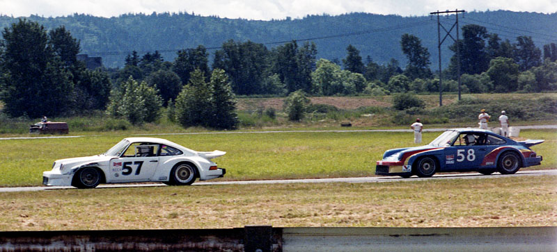 Monte Neil Shelton Porsche 911 race car