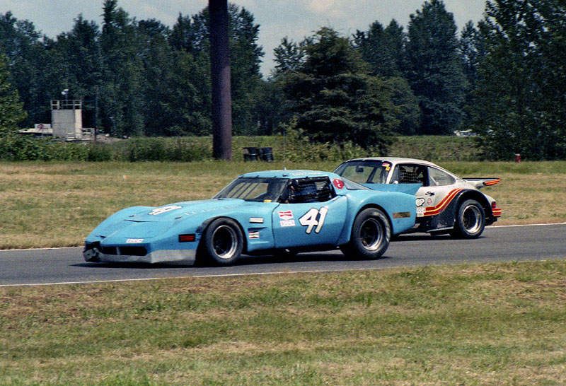 Bill Craine Chevy Corvette race car