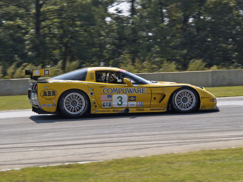 Ron Fellows Johnny OConnell Max Papis Chevrolet Corvette C5-R race car