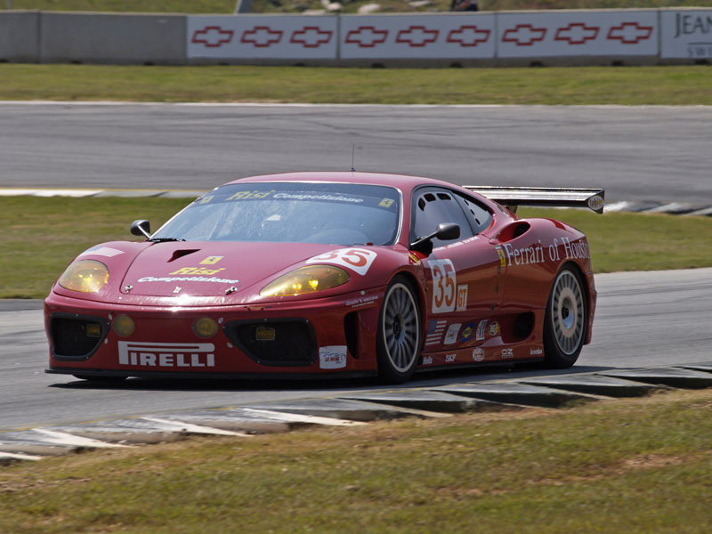 Anthony Lazzaro Ralf Kelleners Fabrizio De Simone Ferrari 360 Modena GTC