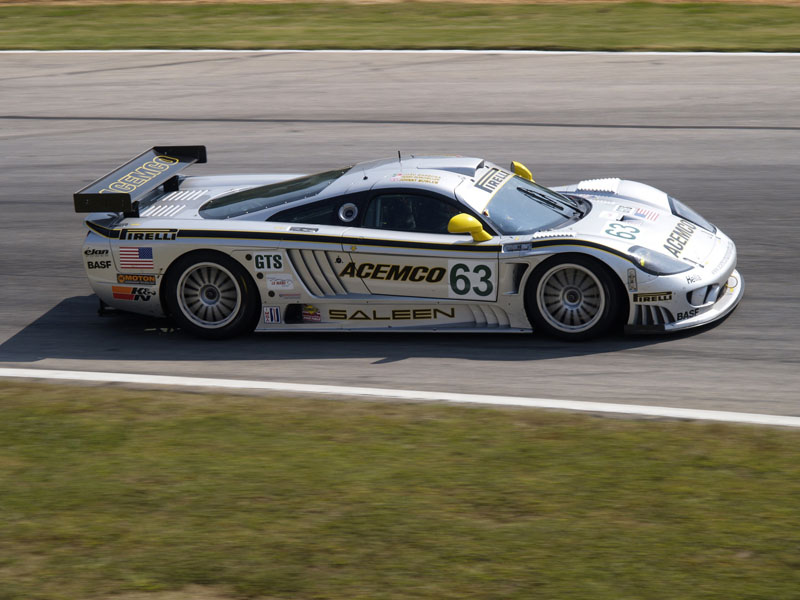 Terry Borcheller, Johnny Mowlem, Joao Barbosa Saleen S7R race car