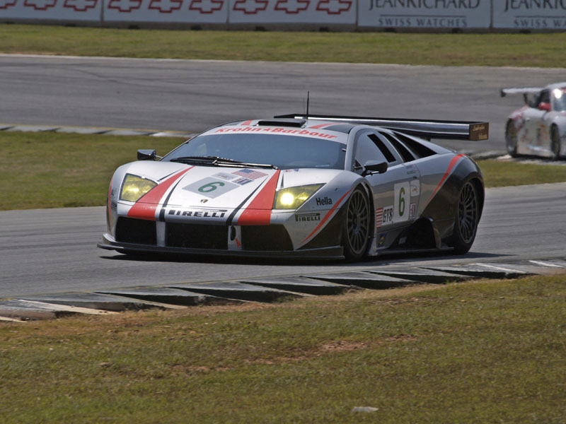 Scott Maxwell, Tracy Krohn, Joe Fox Lamborghini Murcielago race car