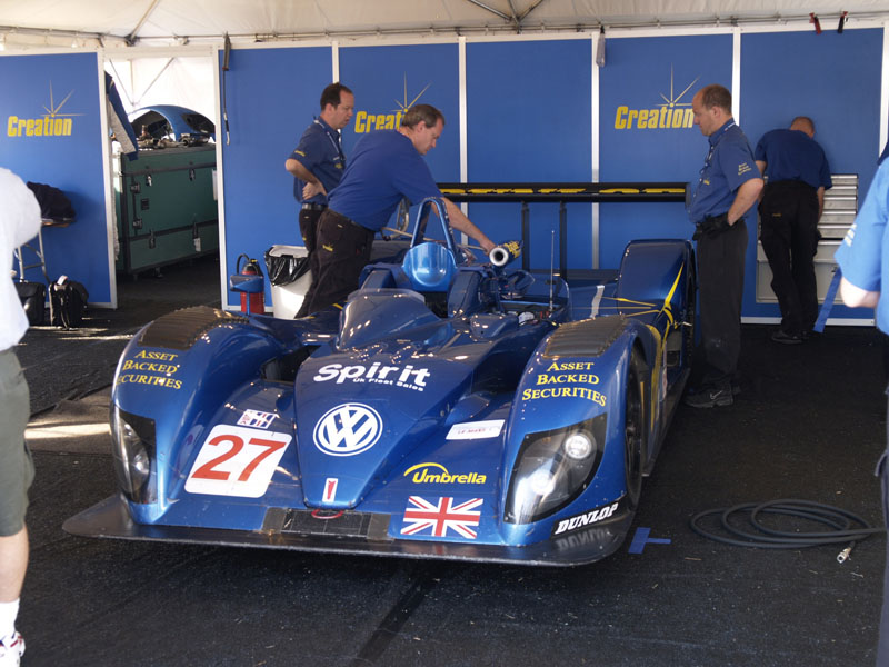 Nicolas Minassian, Jamie Campbell-Walter Reynard DBA 035-Zytek race car