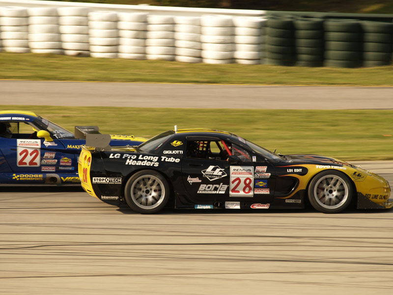 Lou Gigliotti Chevy Corvette Z06 race car