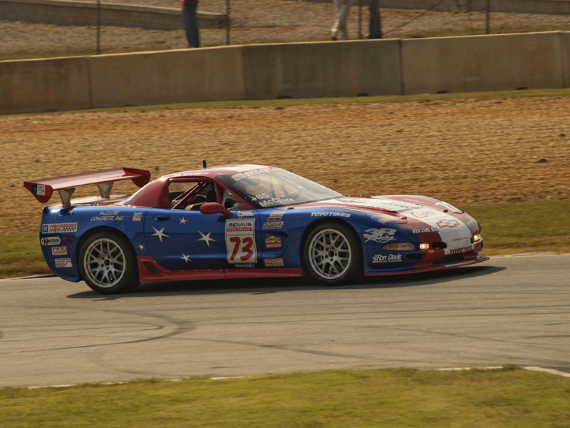 Phil McClure Chevy Corvette Z06 race car