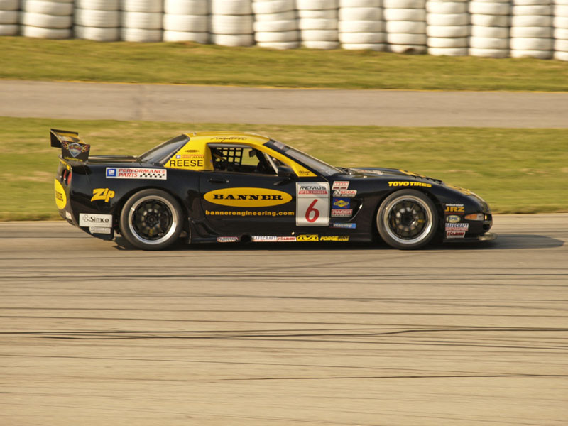 Leighton Reese Chevy Corvette Z06 race car