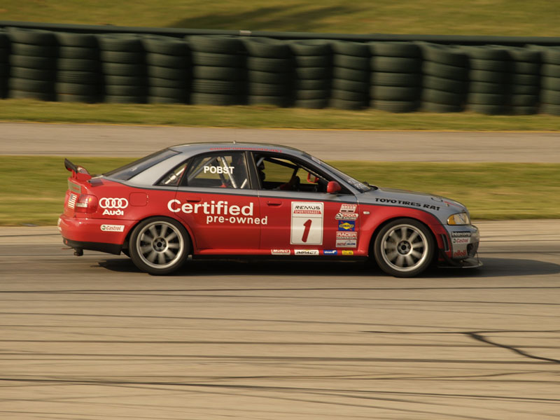 Randy Pobst Audi S4 race car