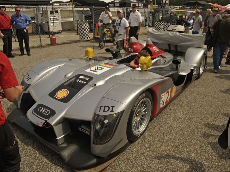 Audi R15 TDI race car Allan McNish Dindo Capello