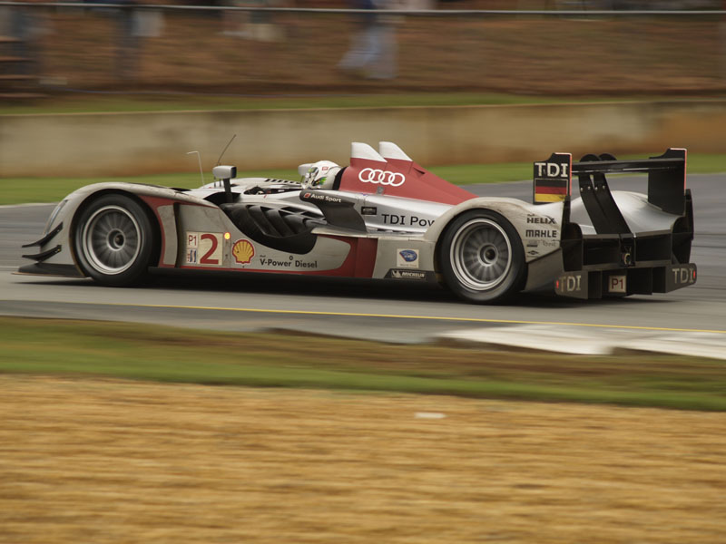 Audi R15 TDI race car Allan McNish Dindo Capello