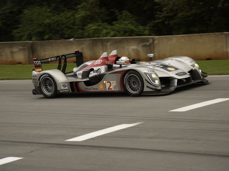 Audi R15 TDI race car Allan McNish Dindo Capello