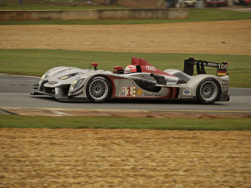 Audi R15 TDI race car Marco Werner Lucas Luhr