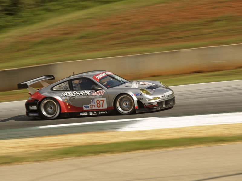 Porsche 911 GT3 race car Wolf Henzler Dirk Werner