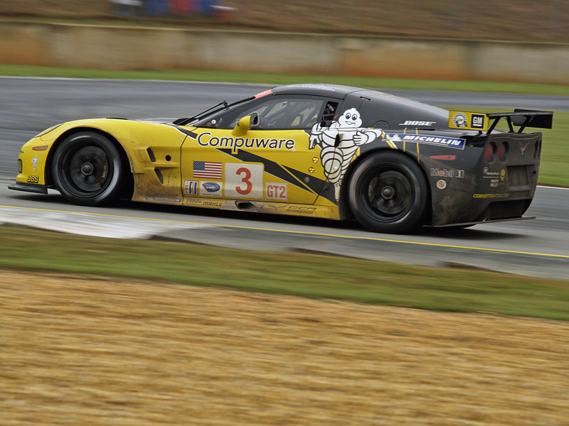 Chevrolet Corvette C6R race car Johnny O'Connell Jan Magnussen Antonio Garcia