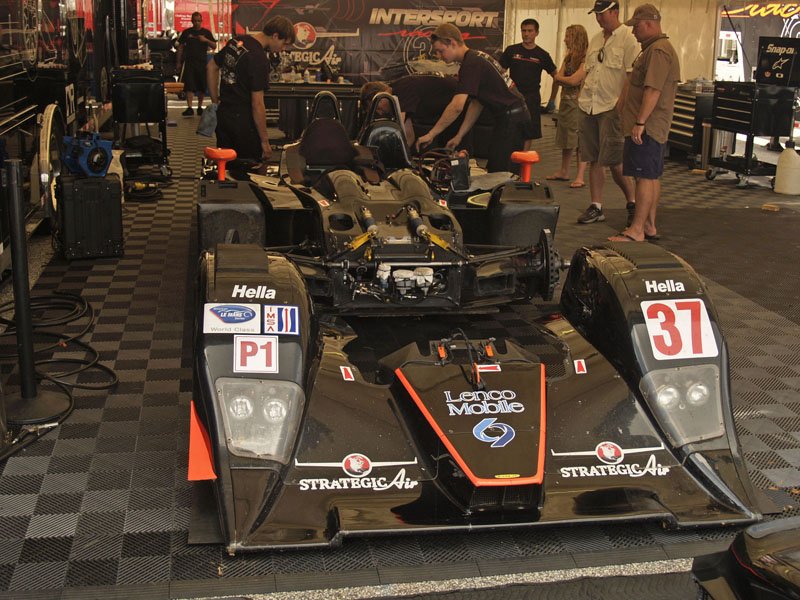 Jon and Clint Field Lola B06/10 AER race car