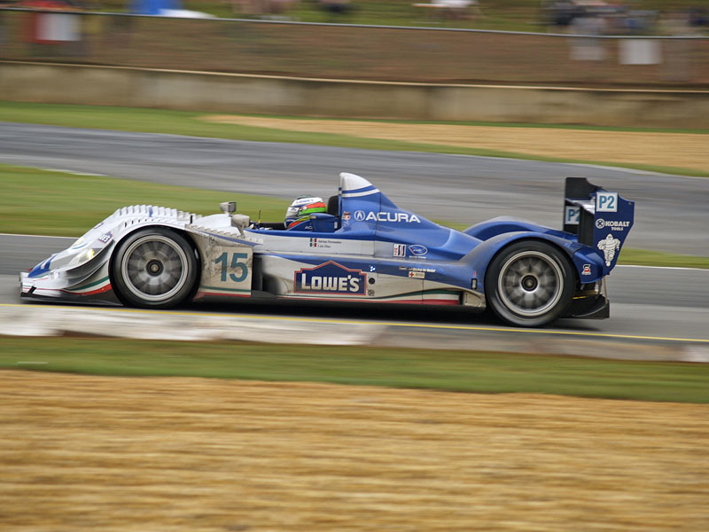 Lowe's Acura ARX-01B race car Adrian Fernandez Luis Diaz