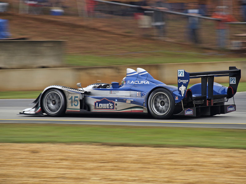 Lowe's Acura ARX-01B race car Adrian Fernandez Luis Diaz