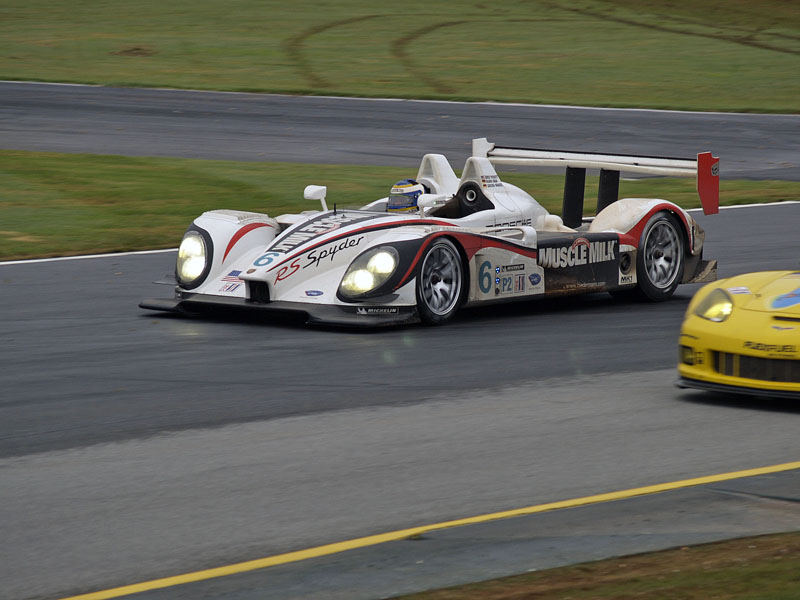 Porsche RS Spyder race car Klaus Graf Sascha Maassen