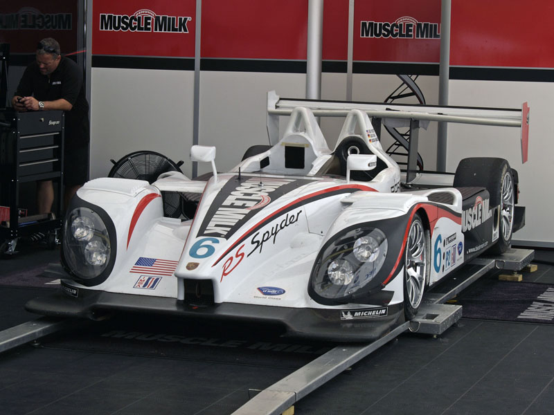 Porsche RS Spyder race car Klaus Graf Sascha Maassen