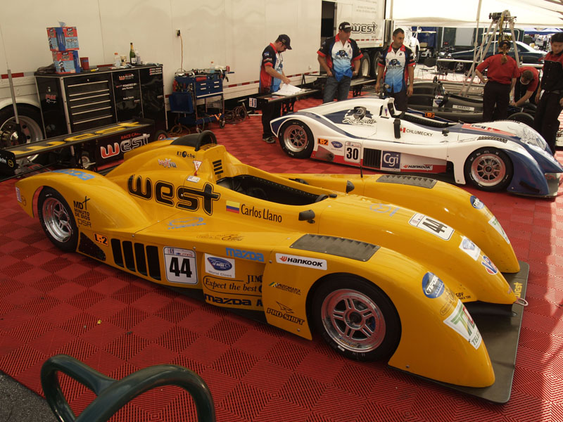 Carlos Llano West WR1000 IMSA Lite race car